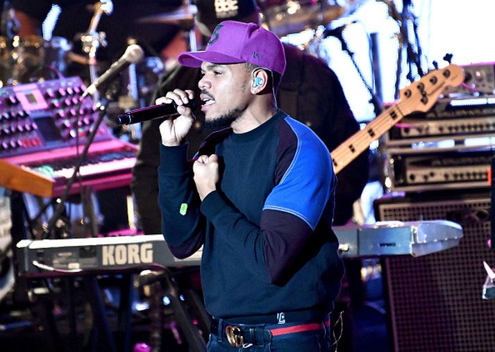 Chance The Rapper gerði lag með R. Kelly árið 2015.