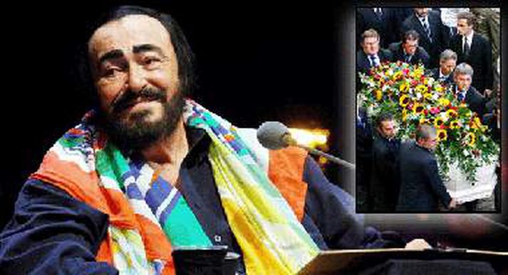 Luciano Pavarotti.