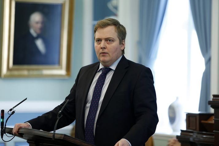 Sigmundur Davíð Gunnlaugsson, forsætisráðherra, flytur stefnuræðu sína í kvöld.