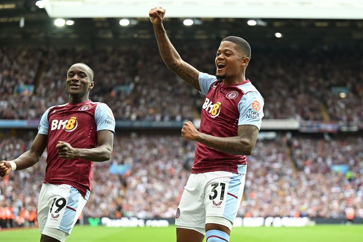 Leon Bailey skoraði og lagði upp fyrir Aston Villa.