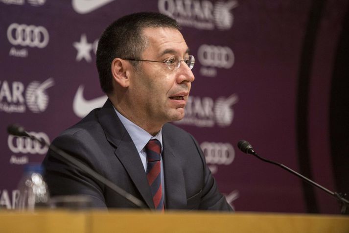 Josep Maria Bartomeu, forseti Barcelona.