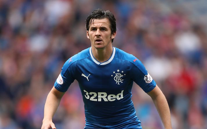 Barton í leik með Rangers.