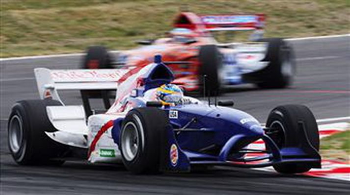 Jonathan Summerton á ferð í A1 GP.