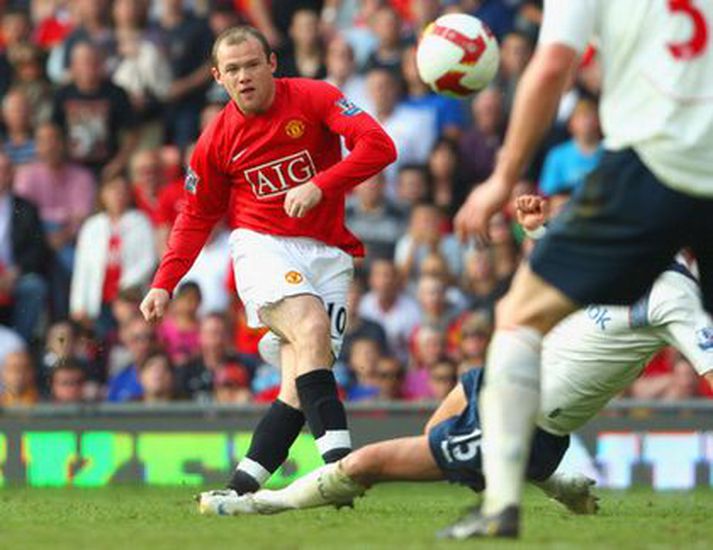 Wayne Rooney er ein skærasta stjarna Manchest United, sem þessa dagana er að undirbúa öflun nýs hlutafjár.