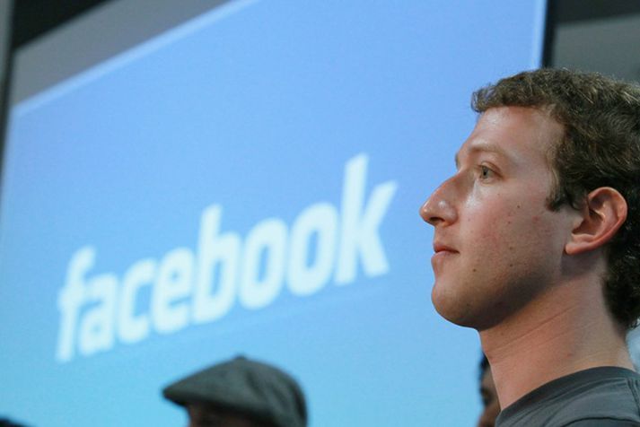 Mark Zuckerberg er stofnandi Facebook. Mynd/ afp.