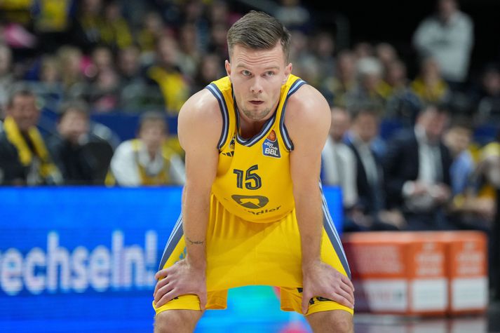 Martin Hermannssyni og hans tíu stoðsendingum verður ekki kennt um tap Alba Berlin. 