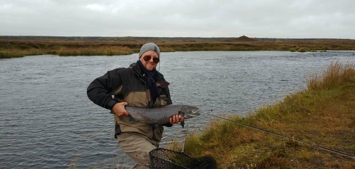 Það eru að veiðast flottir sjóbirtingar í Eldvatni þessa dagana.