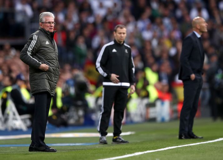 Heynckes á hliðarlínunni í kvöld