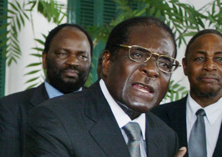 Robert Mugabe, forseti Zimbabwe.