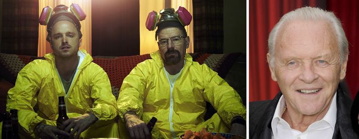 Hopkins tók Breaking Bad í nefið á tveimur vikum.