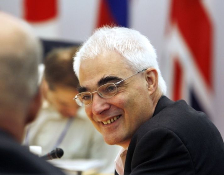 Alistair Darling, fjármálaráðherra Bretlands.