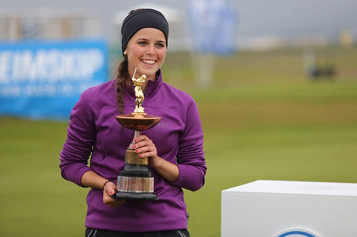 Sunna Víðisdóttir úr Golfklúbbi Reykjavíkur.