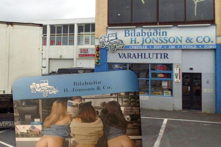 Músarmottur bílabúðarinnar H. Jónsson & Co. hafa verið harðlega gagnrýndar en forsvarsmaður búðarinnar segir ekkert athugavert við þær.
