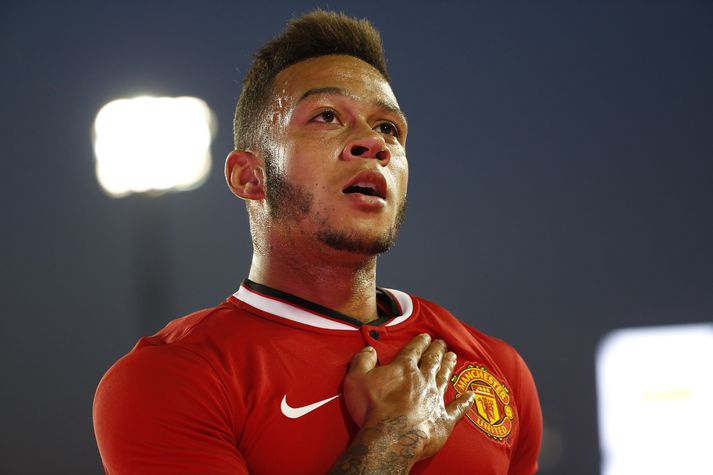 Memphis Depay, einn af nýju leikmönnum Manchester United.