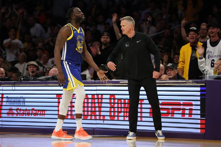 Draymond Green sýndi Steve Kerr enga miskunn í hlaðvarpi sínu.