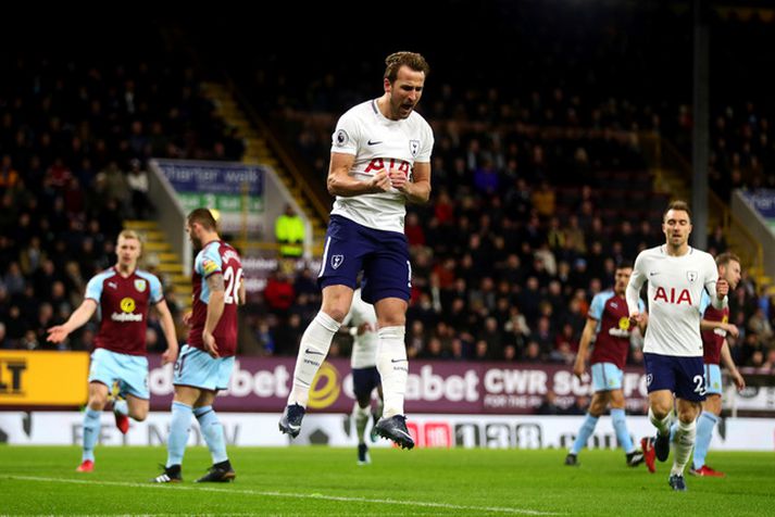 Harry Kane er búinn að skora 15 deildarmörk á tímabilinu.