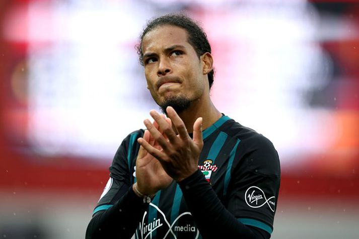 Virgil Van Dijk hefur væntanlega leikið sinn síðasta leik fyrir Southampton.