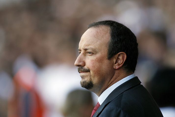 Rafa Benitez, stjóri Liverpool.