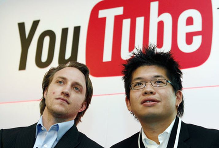 Chad Hurley og Steve Chen stofnuðu hið vinsæla You Tube vefsvæði.