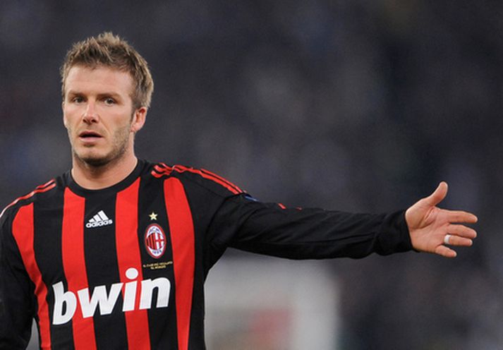 David Beckham, leikmaður AC Milan.