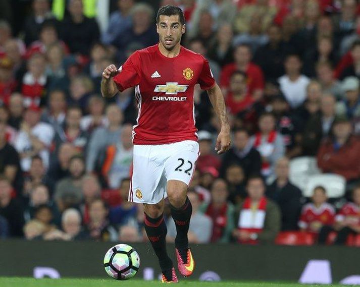 Mkhitaryan á enn eftir að byrja leik fyrir Manchester Unitedd.