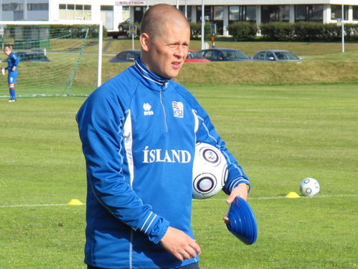 Sigurður Ragnar Eyjólfsson, landsliðsþjálfari.