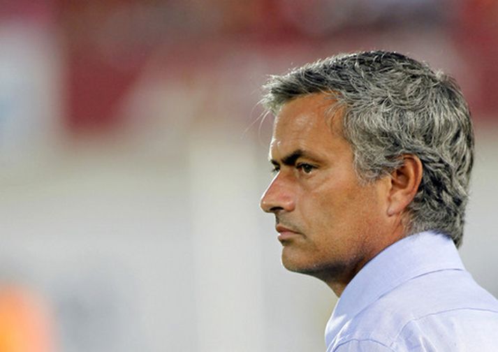 Jose Mourinho, þjálfari Real Madrid.