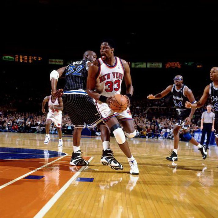 Patrick Ewing er í guðatölu hjá New York Knicks.
