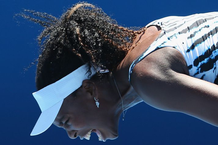 Venus Williams í nótt.