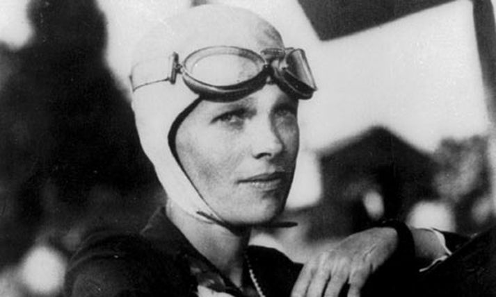 Flugkonan Amelia Earhart hvarf árið 1937.