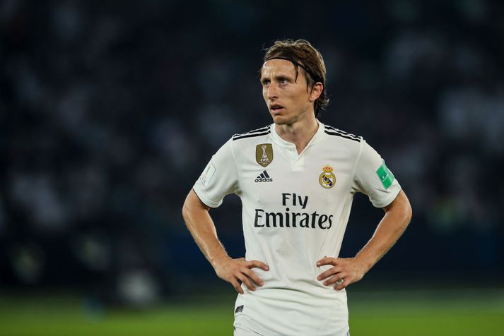 Luka Modric kom Króatíu í úrslitaleik HM.