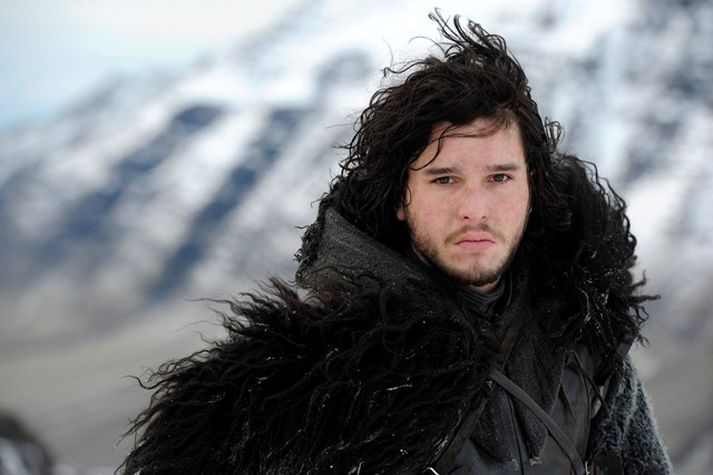 Leikarinn Kit Harington, sem leikur Jon Snow í Game of Thrones, er orðin ansi vanur tökum á Íslandi.