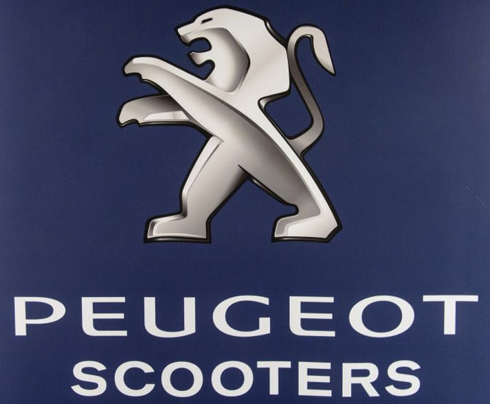 Merki létthjóladeildar Peugeot.