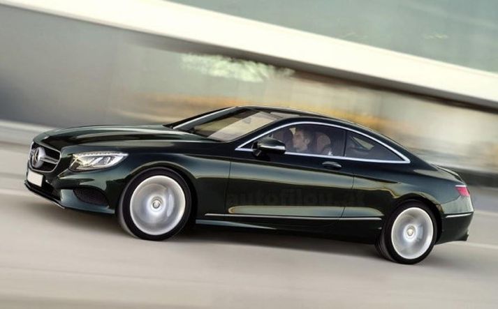 Nýr Mercedes Benz S-Class Coupe.