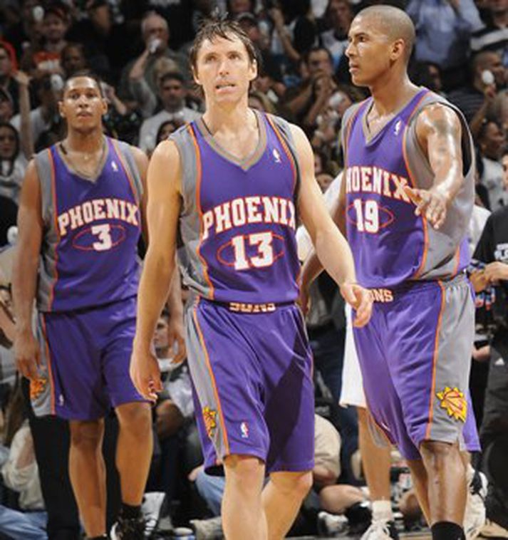 Steve Nash og félagar voru heitir í gærkvöldi