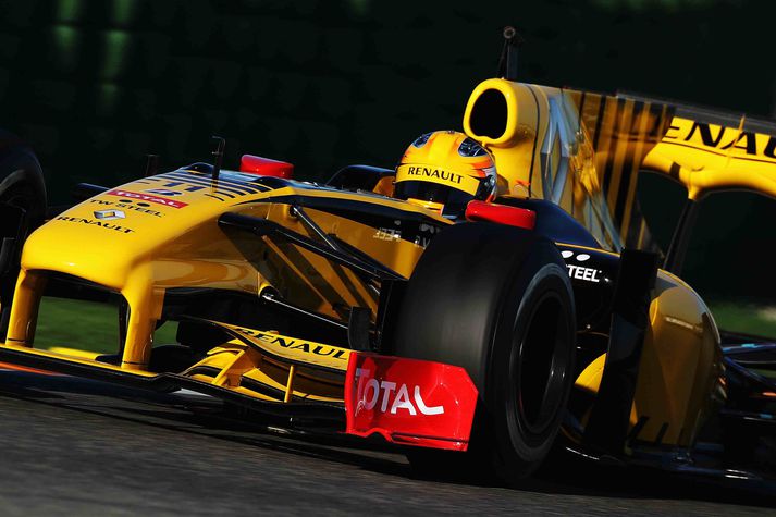 Robert Kubica er sáttur við nýja Renault fákinn sem hann keppir á 2010.