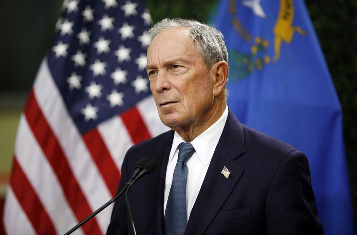 Michael Bloomberg, auðkýfingur og fyrrverandi borgarstjóri New York.