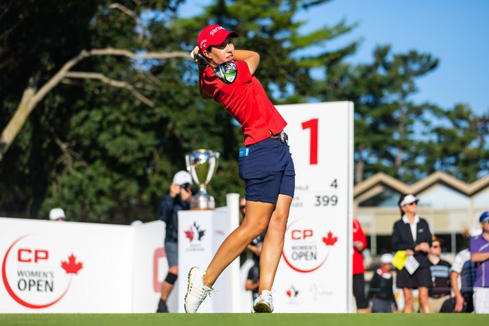 Carlota Ciganda leiðir eftir fyrsta dag Dana Open á LPGA-mótaröðinni.