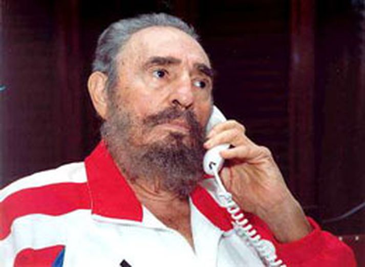 Fidel Castro, forseti Kúbu.