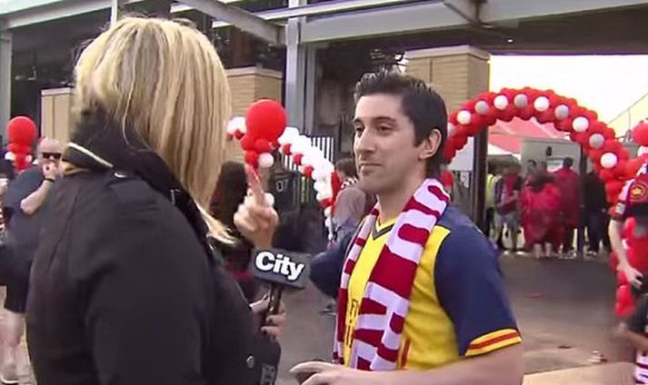 Maðurinn hefur einnig verið bannaður frá öllum leikjum Toronto FC.