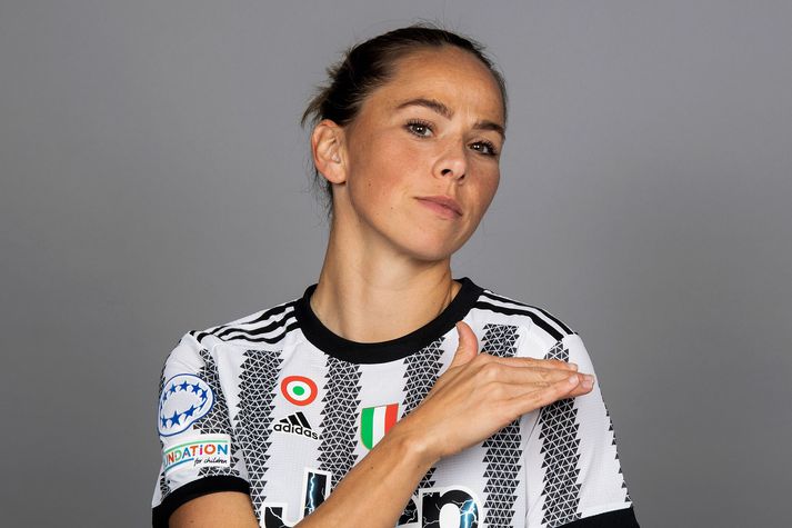 Sara Björk Gunnarsdóttir kom fyrst til baka eftir barnsburð sem leikmaður Juventus en hún spilar nú í Sádi Arabíu.