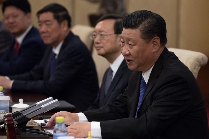 Ritskoðun og skerðing á tjáningarfrelsi hefur aukist frá því að Xi Jinping tók við völdum fyrir sex árum.