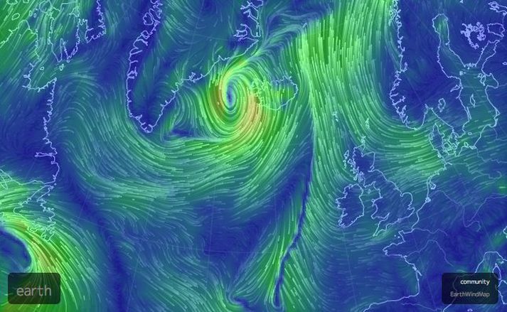 Lægðir hafa verið tíðir gestir við landið undanfarnar vikur.