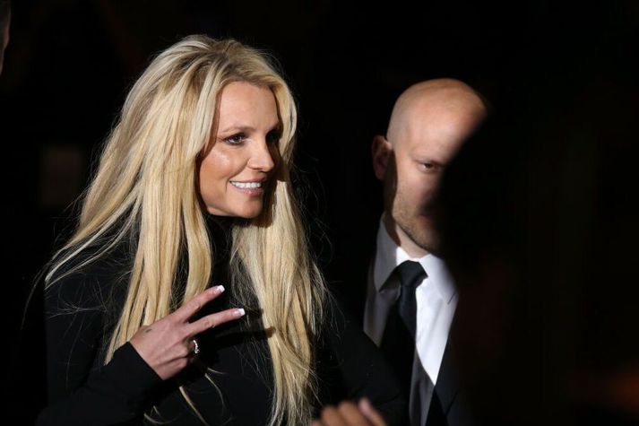 Britney Spears lenti í óheppilegu atviki fyrr á árinu.