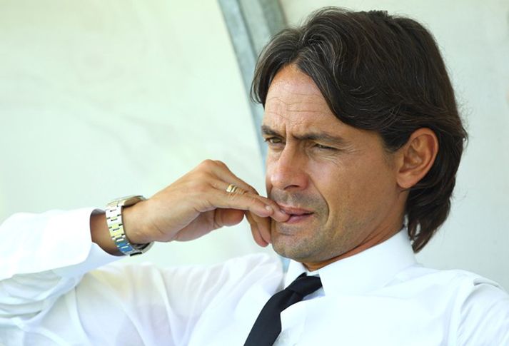 Filippo Inzaghi, nýr þjálfari AC Milan.