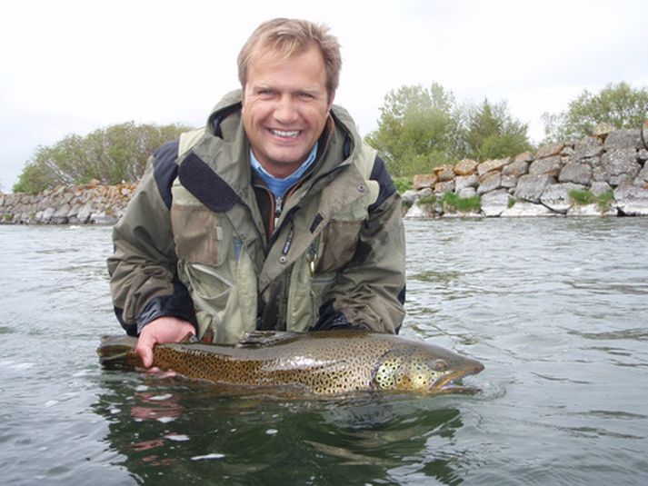 Lochy Porter og metfiskurinn úr Mývatnssveit