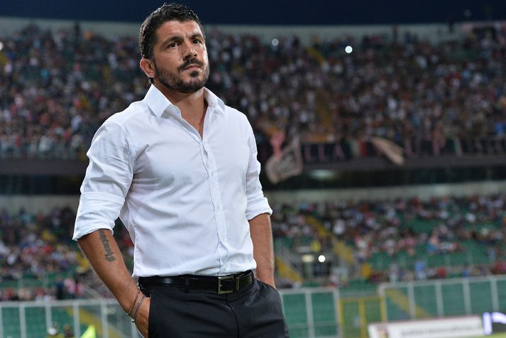 Gennaro Gattuso var hluti af sigursælu liði AC Milan.