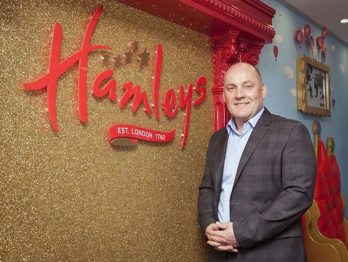 Guðjón Reynisson, framkvæmdastjóri Hamleys, hefur stýrt félaginu í gegnum mikið vaxtaskeið.