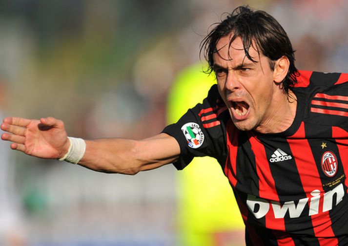 Filippo Inzaghi hefur fagnað 300 mörkum á ferlinum.