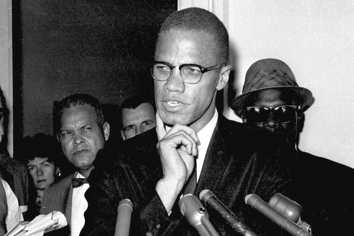 Malcolm X var 39 ára gamall þegar hann var ráðinn af dögum í New York árið 1965.